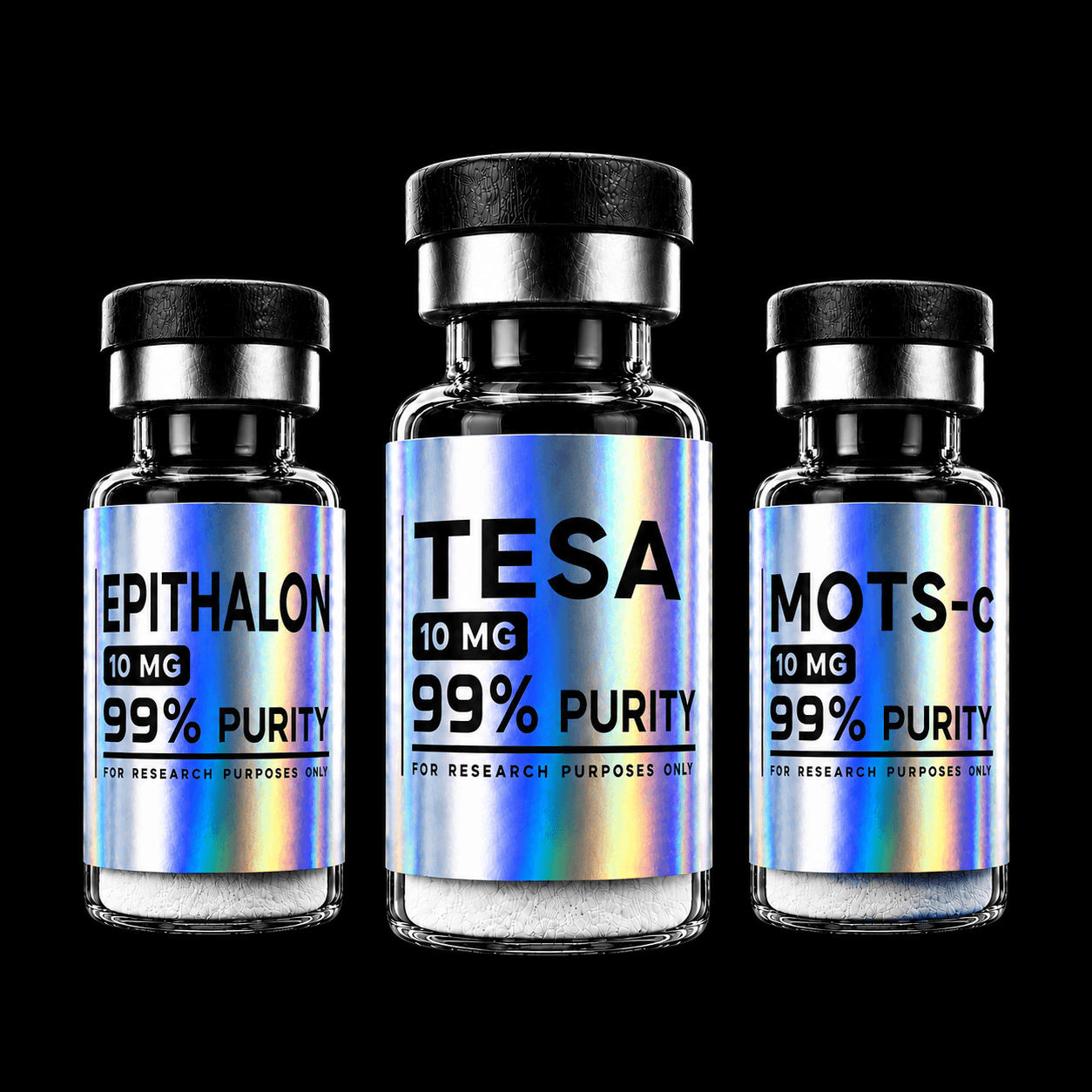 Longevity Stack — Epithalon, MOTS-c, Tesamorelin